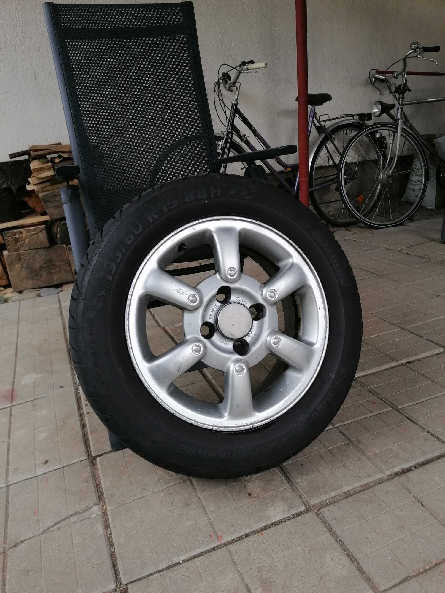 4 jante aliaj R15+ Anvelopa vara Tigar High Performance 195/60 R15 88H