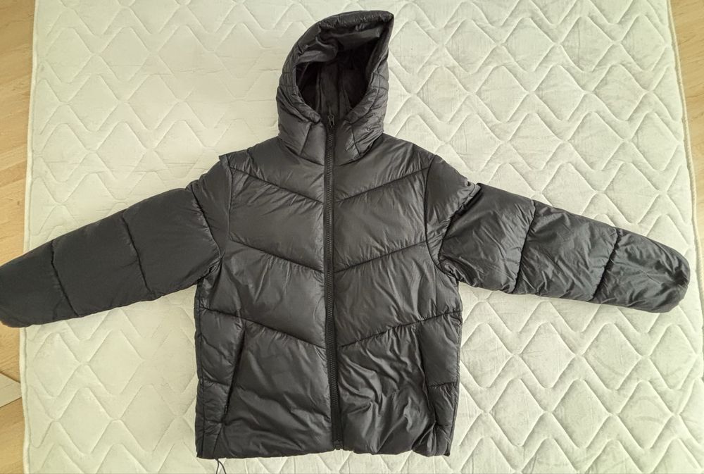 Черно мъжко яке h&m