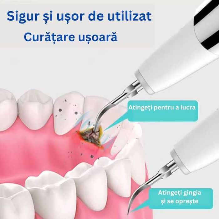 Dispozitiv Pentru Eliminare Tartru,Detartraj Ultrasonic,Waterproof