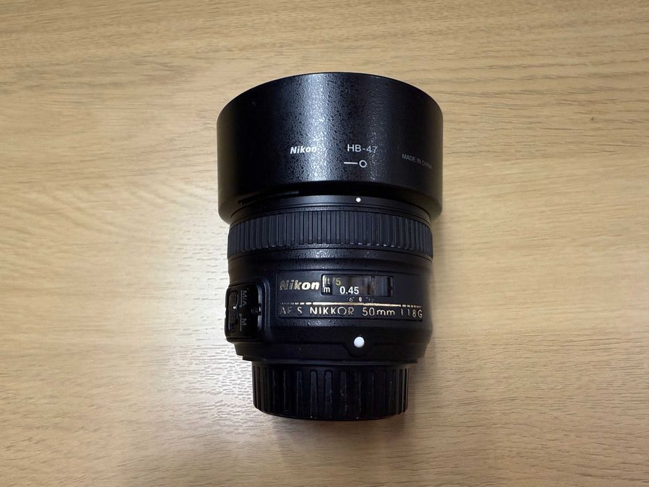 Obiectiv foto Nikon AF-S 50mm f/1.8G