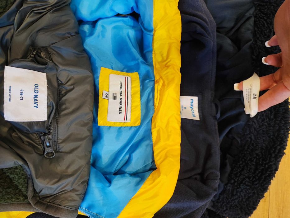 Яке Hm Old navy елек Benetton ветровка Mayoral 6 7 години