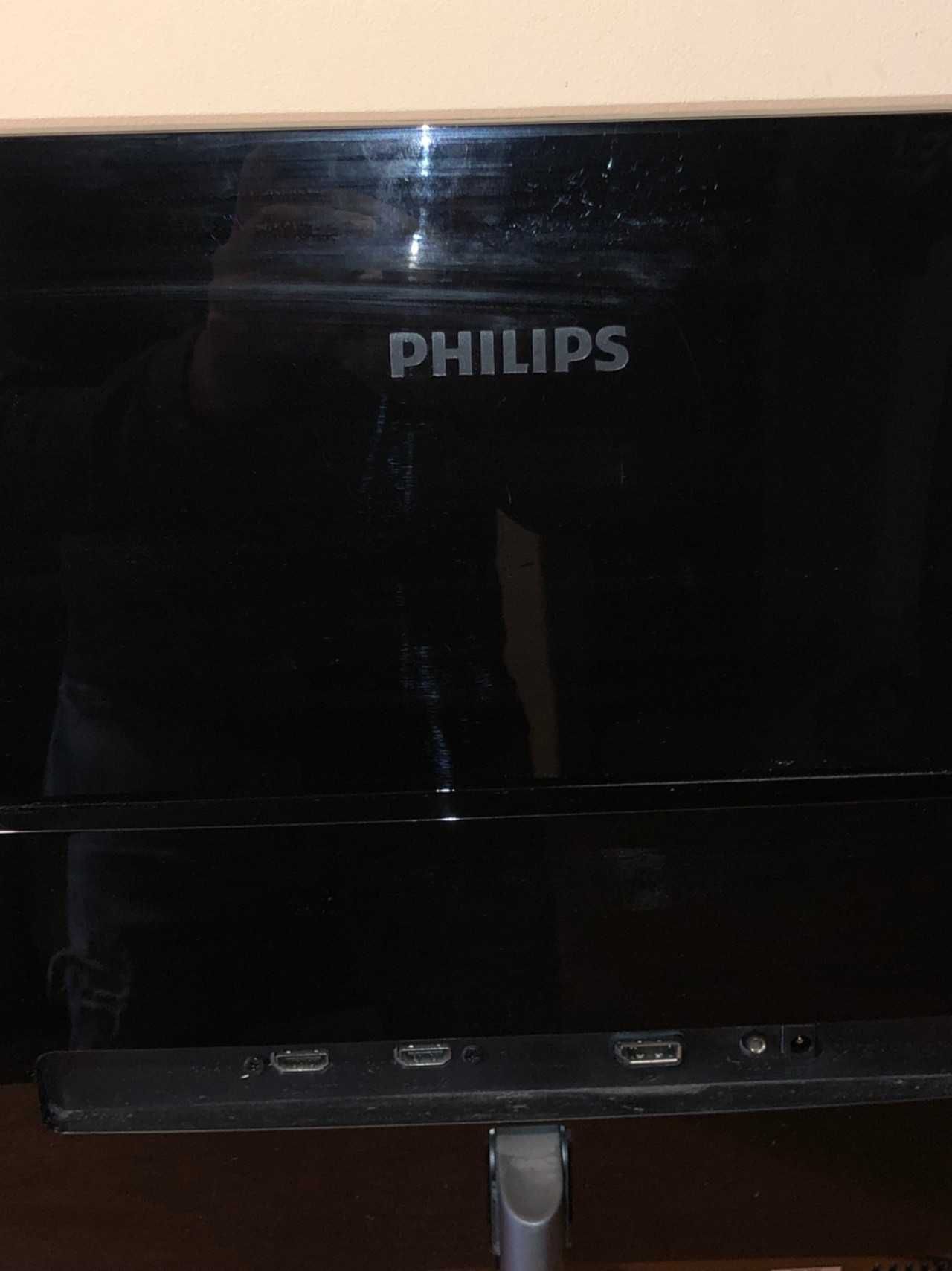 Монитор Philips - 276E8VJSB, 27", 4K, IPS, Anti-Glare, черен