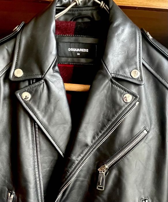 Urgent ! Ultimul preț ! Geacă piele Dsquared2 originala