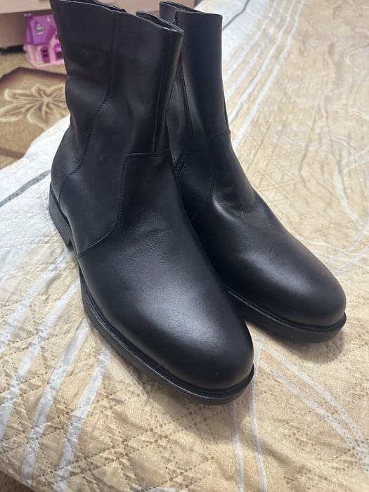 Мужские ботинки новые размер 44 зимние с мехом