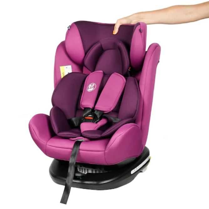 Scaun Auto, Tweety Purple, cu Isofix, rotativ 360 de grade