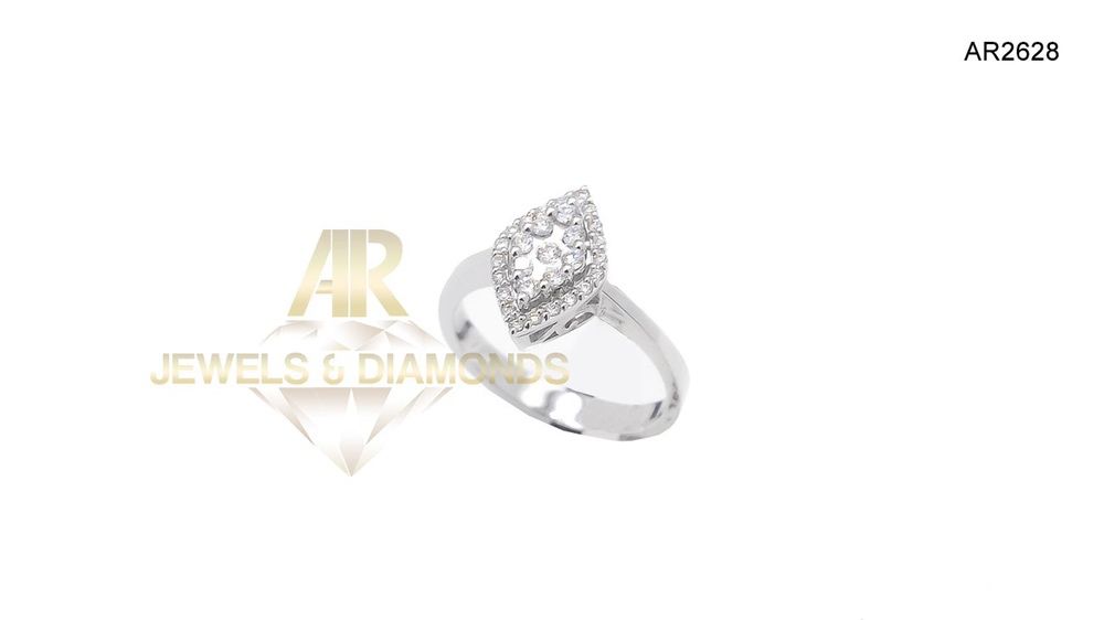 Inel Aur 18 K cu Diamante model nou deosebit ARJEWELS(AR2628)