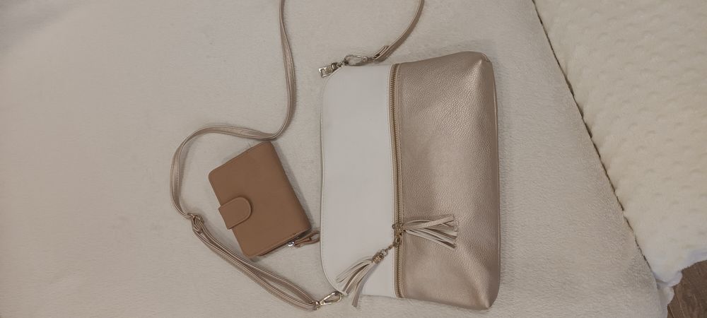 Комплект чанта и портфейл