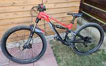 Bicicleta Polygon Siskiu D5 Red Black 27.5" marimea S