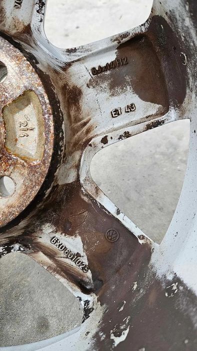 Set jante aliaj r14 vw polo 6n 6x0601025