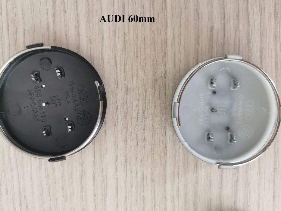 Capacele centrale jante aliaj AUDI A1,A2,A3,A4,A5,A6,A7,A8,Q3,Q5,Q7