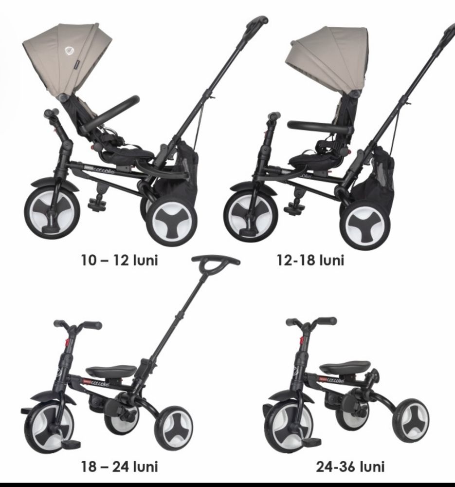 Tricicleta Coccolle Spectra Plus Greystone
