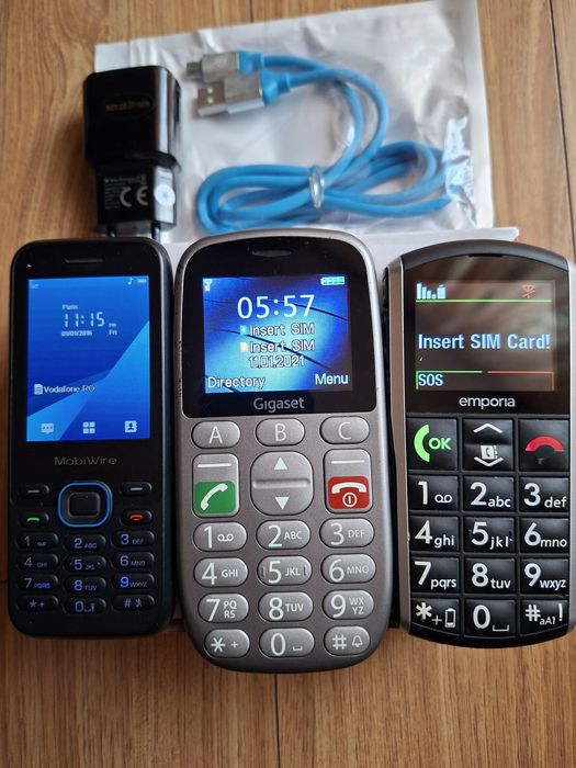Telefon pt seniori medel nou.