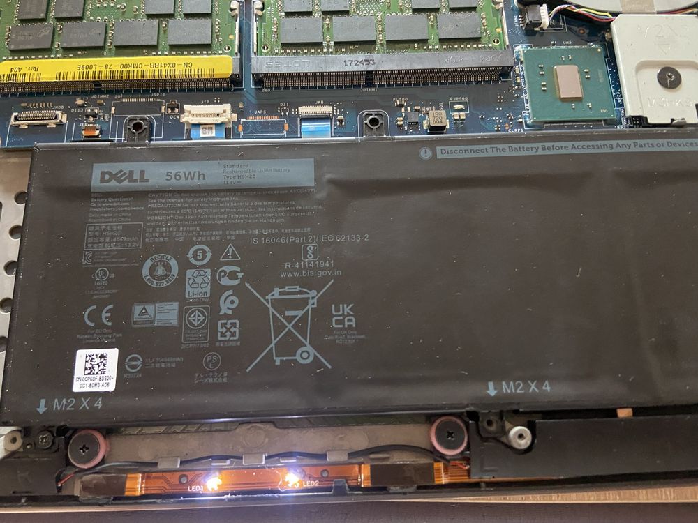 Батерия DELL за лаптоп 56Wh