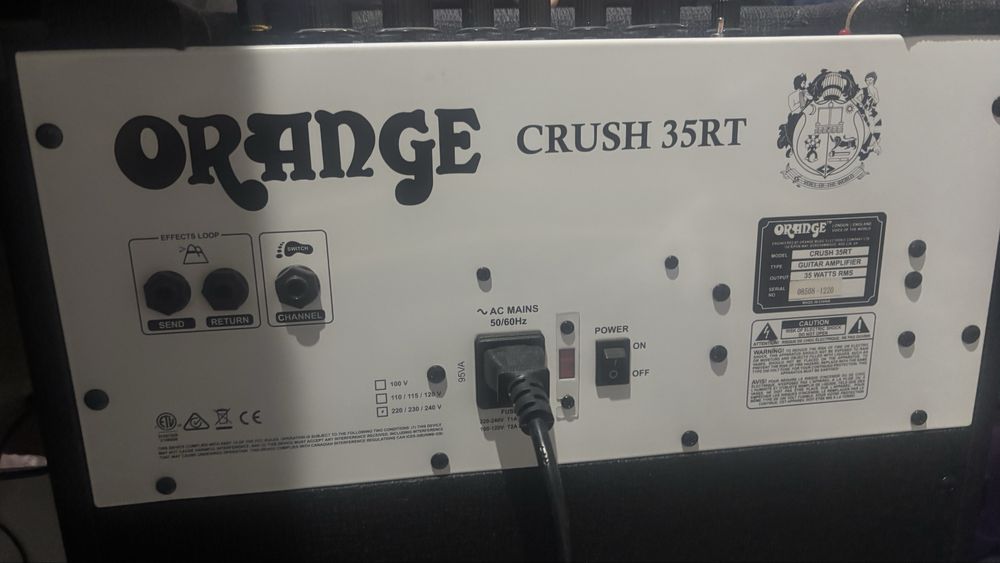 Orange Crush 35RT – китарно кубе като ново, ривърб, тюнер, бартер