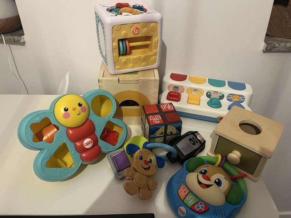 Fisher Price играчки и Лот Книжки Мико