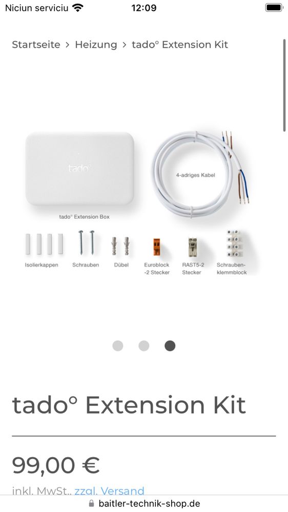 Tado Extension Kit