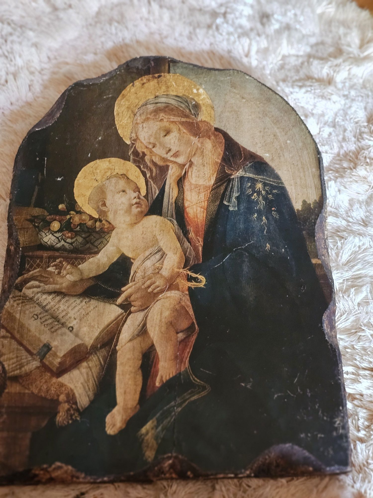 Vând doua icoane cu maica domnului și pruncu Iisus