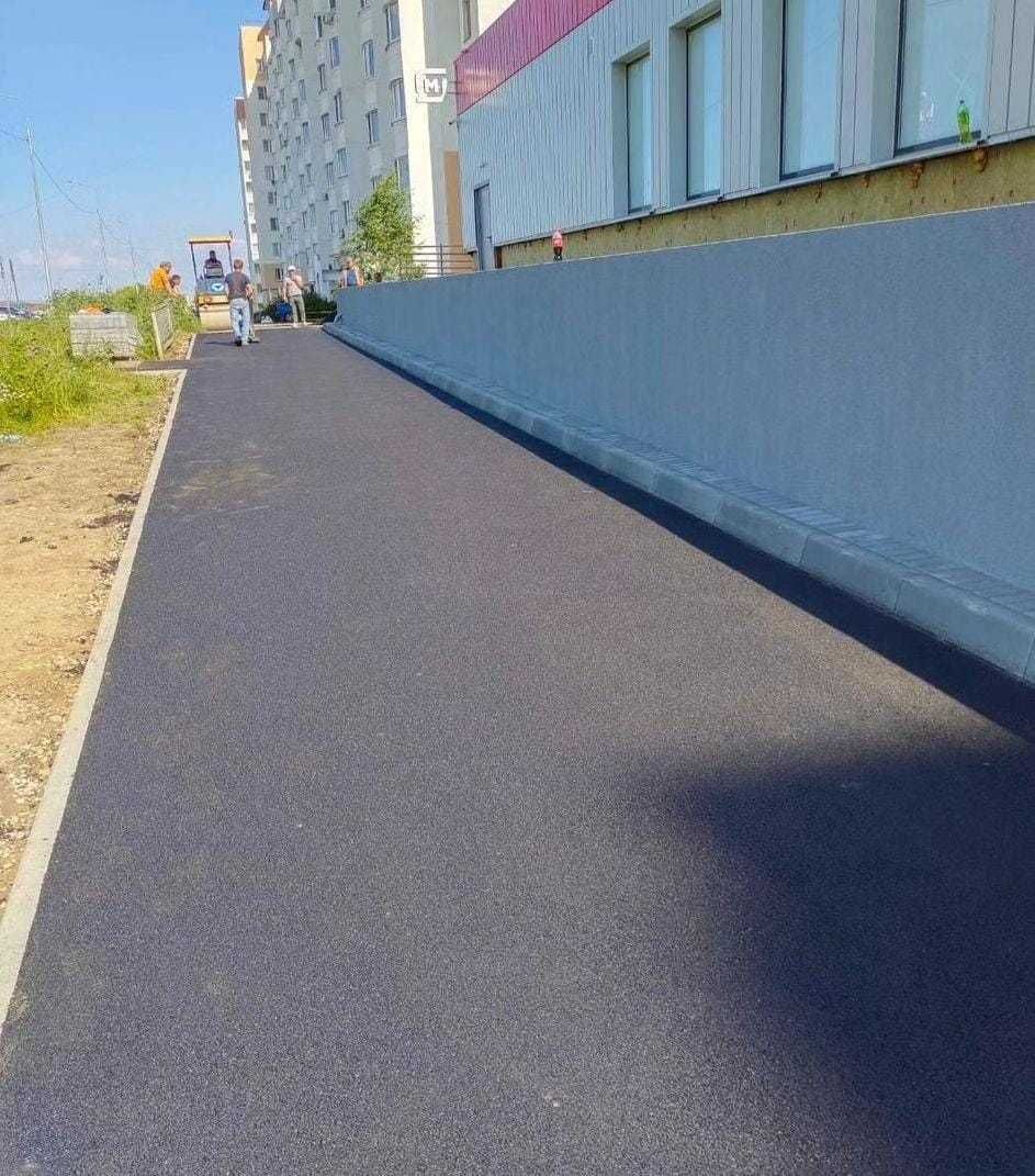 Асфальтирование.