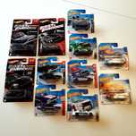 Lot masinute HotWheels, Dodge Charger, 11 piese + 1 bonus