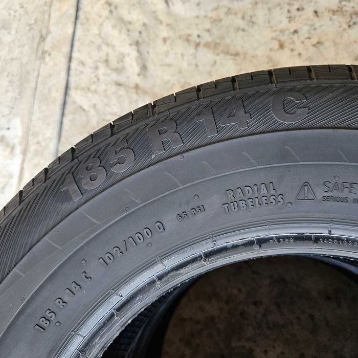 2 летни бусови гуми 185R14C Barum Vanis 2 102/100Q