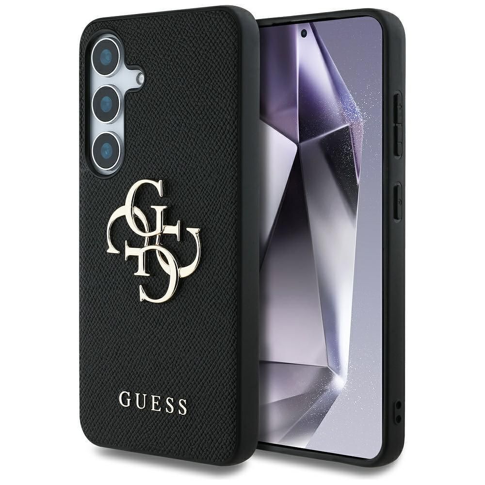 Guess hardcase 4g grained big and classic logo за samsung galaxy s25 p