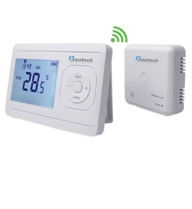 Termostat ambient SMART wireless Bautech i-7wd, Control Telefon/Intern