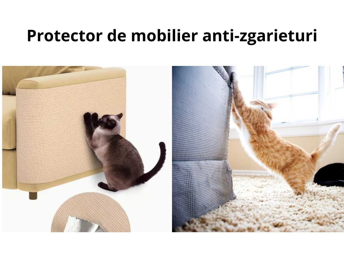 Protector de mobilier, perete anti-zgarieturi, pentru pisici si caini
