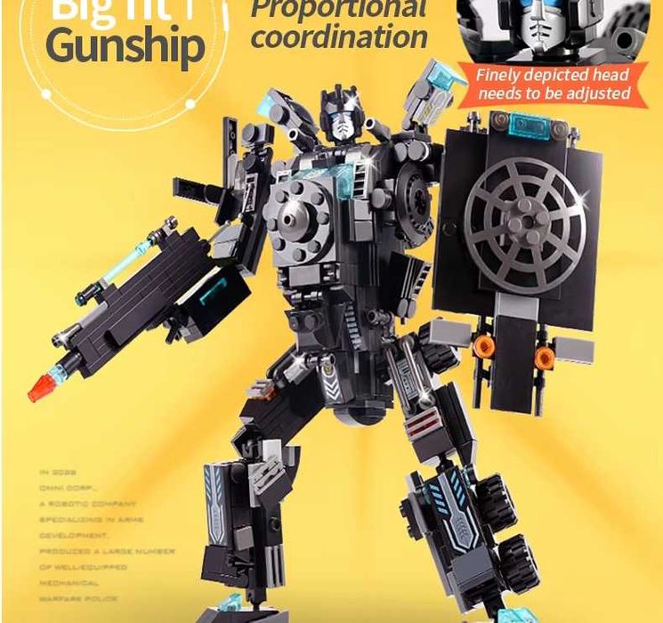 Joc tip Lego SWATT Pioneer 862 piese