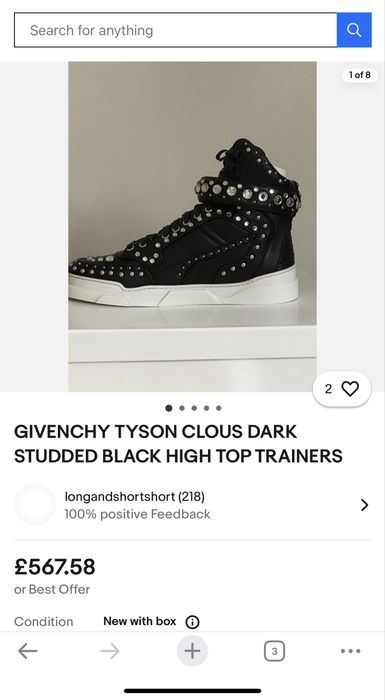 Vand ghete dama Givenchy originale