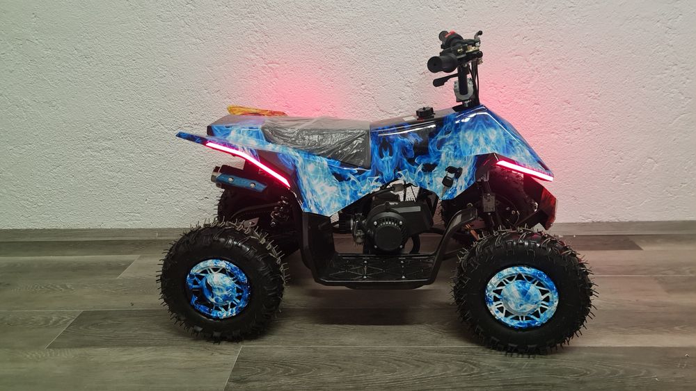 Atv tesla 49cc cu pornire la buton si sfoara nou vu garantie