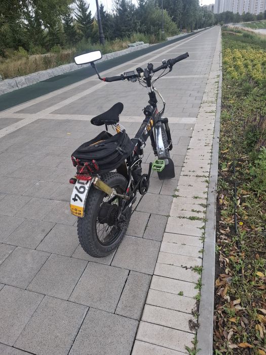 велосипед электро с двумя аккомуляторами