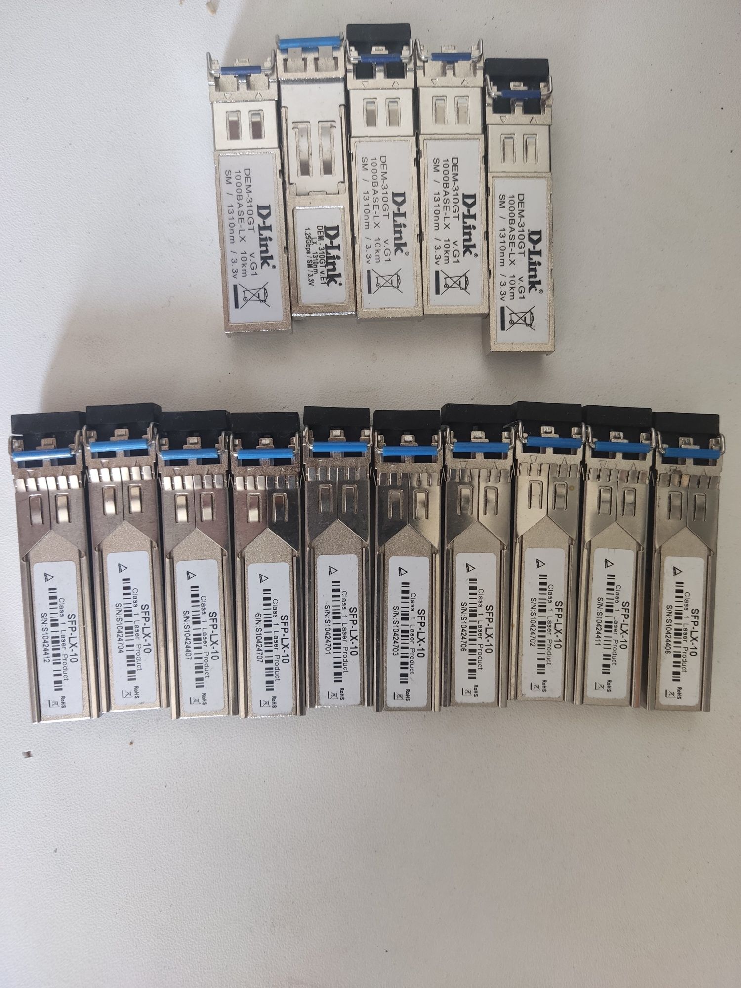 Трансивер модуль DEM-310GT и SFP-LX-10