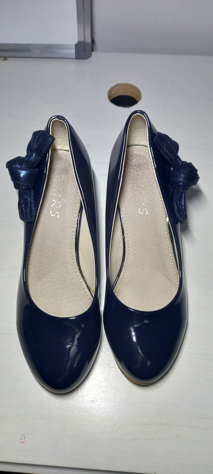 Pantofi de ocazie, bleumarin, 36