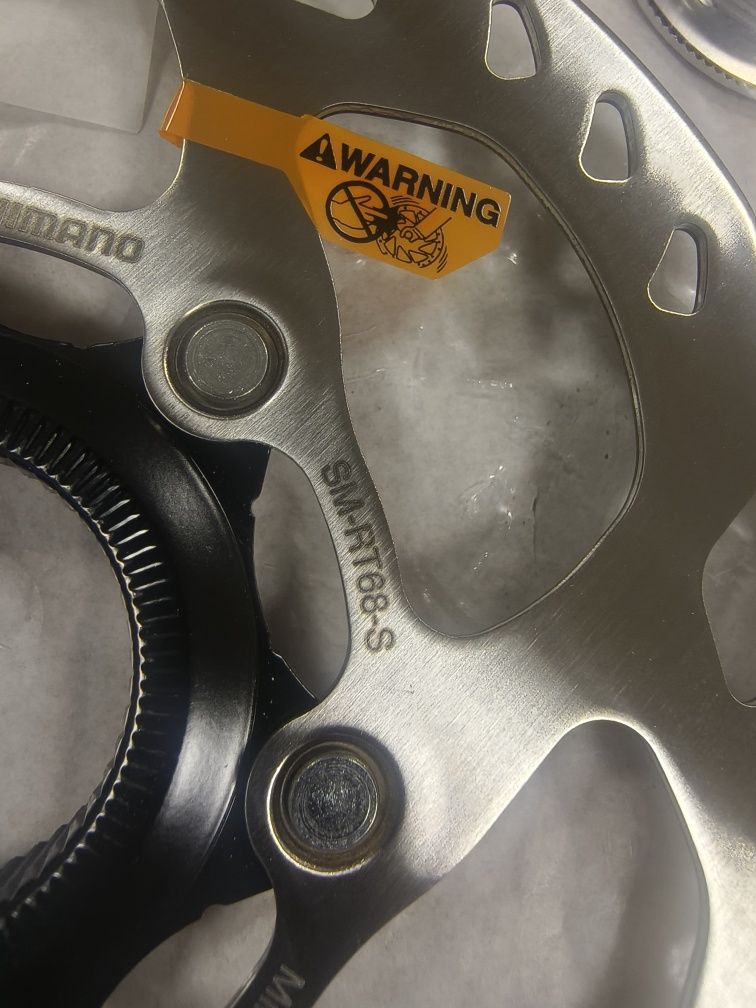 Диск/Ротор Shimano SM-RT68-S 160mm Ice Technologies Centerlok