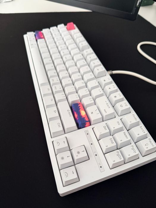 Tastatura Gaming QwertyKey H87 Alba | Bluetooth | Wireless
