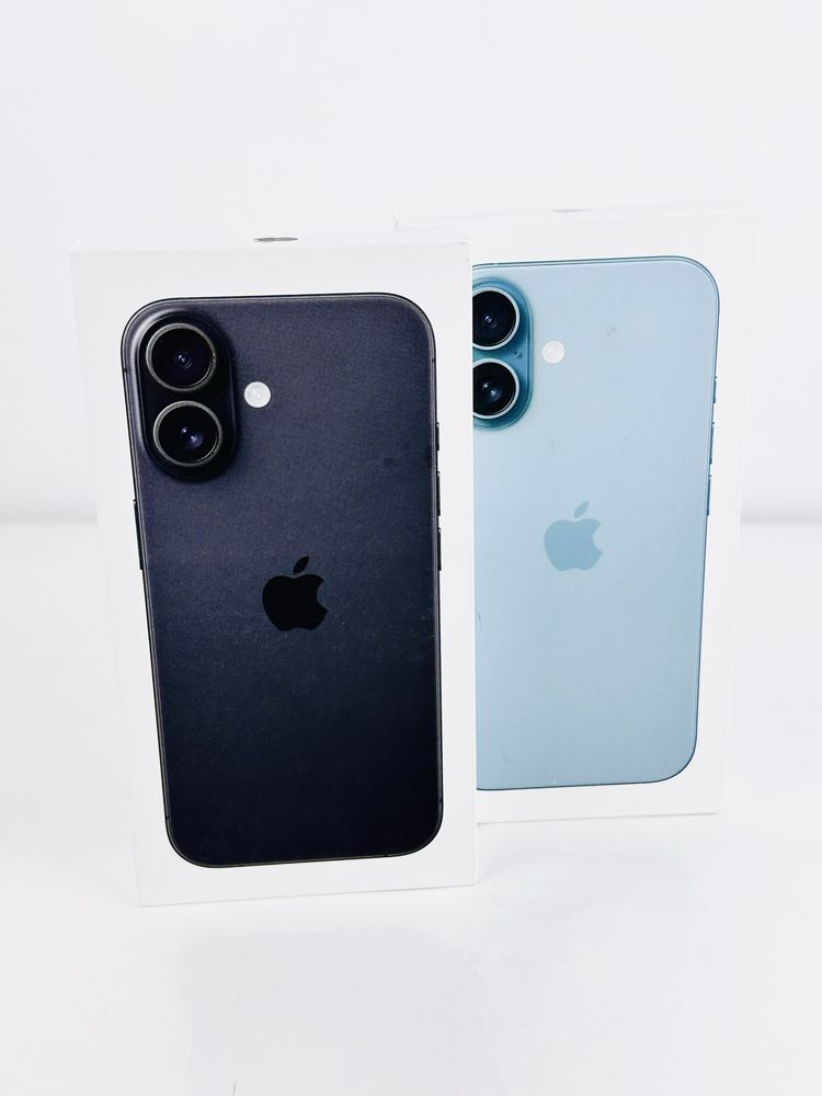 НАЛИЧЕН! Apple iPhone 16 128GB Black / Ultramarine / Teal / White