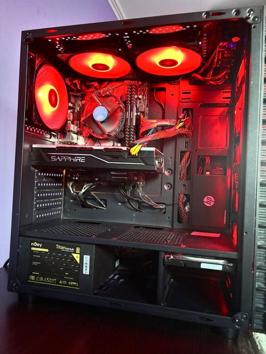 Pc gaming i5 9400 F, 16 gb ram, placa video RX 580 4 gb