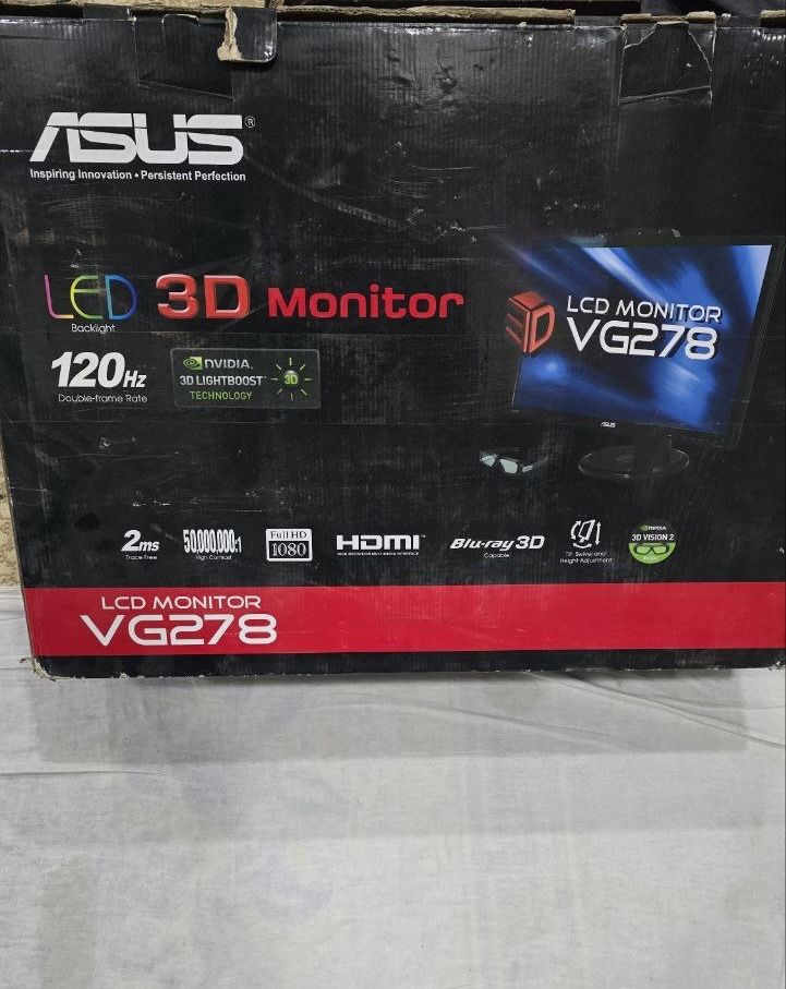 3D Монитор Asus VG278HR