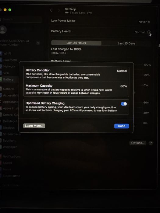 Macbook Pro M1 16 inch 32 GB RAM, 512 GB