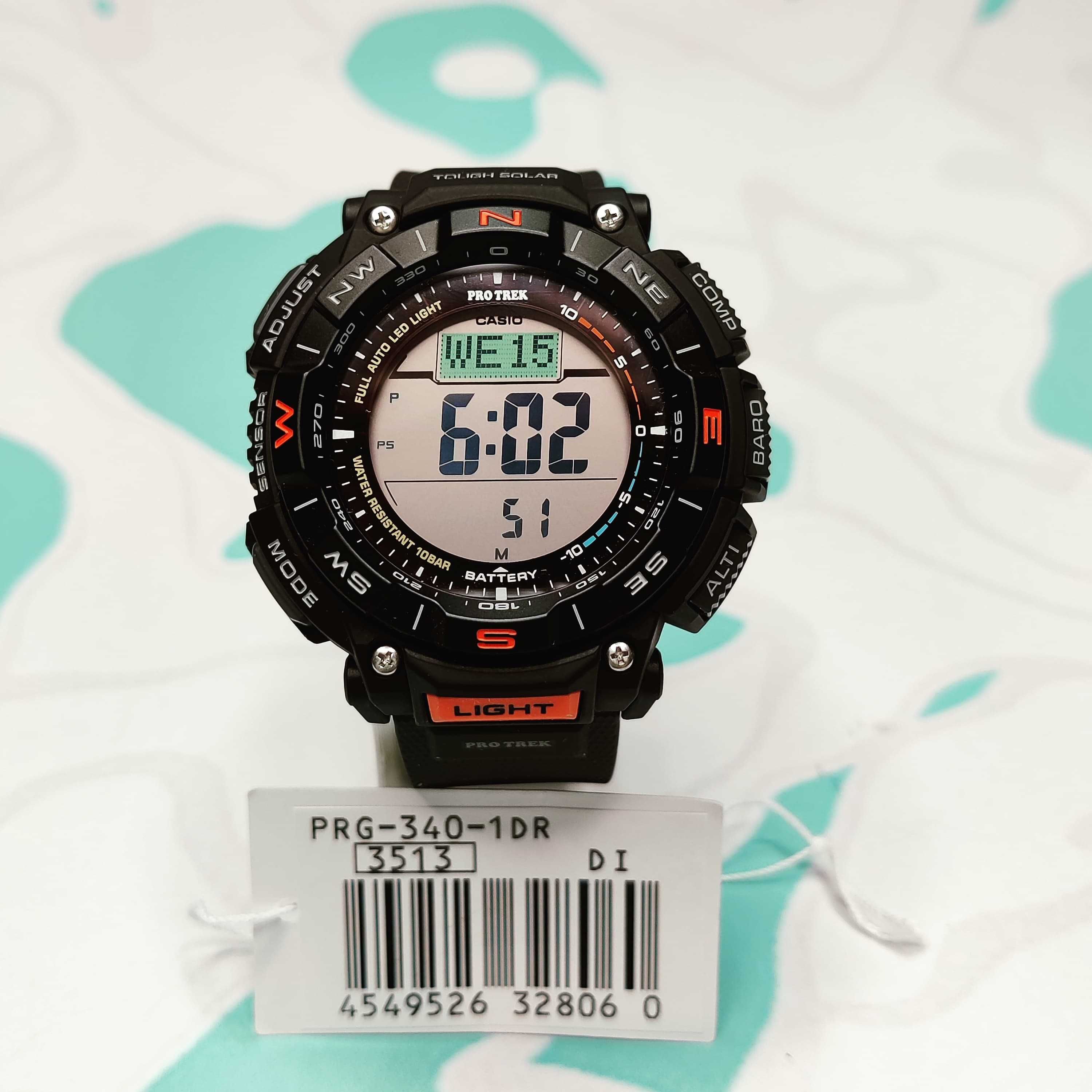 наручные часы оригинал Casio Pro Trek PRG-340-1E