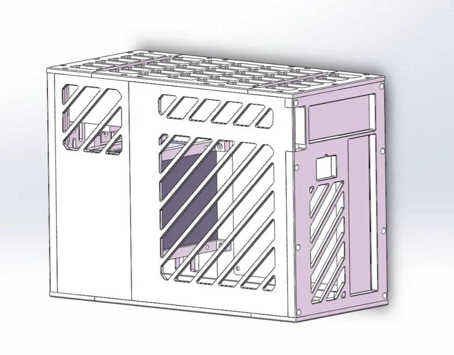 Carcasa PC ITX 3d