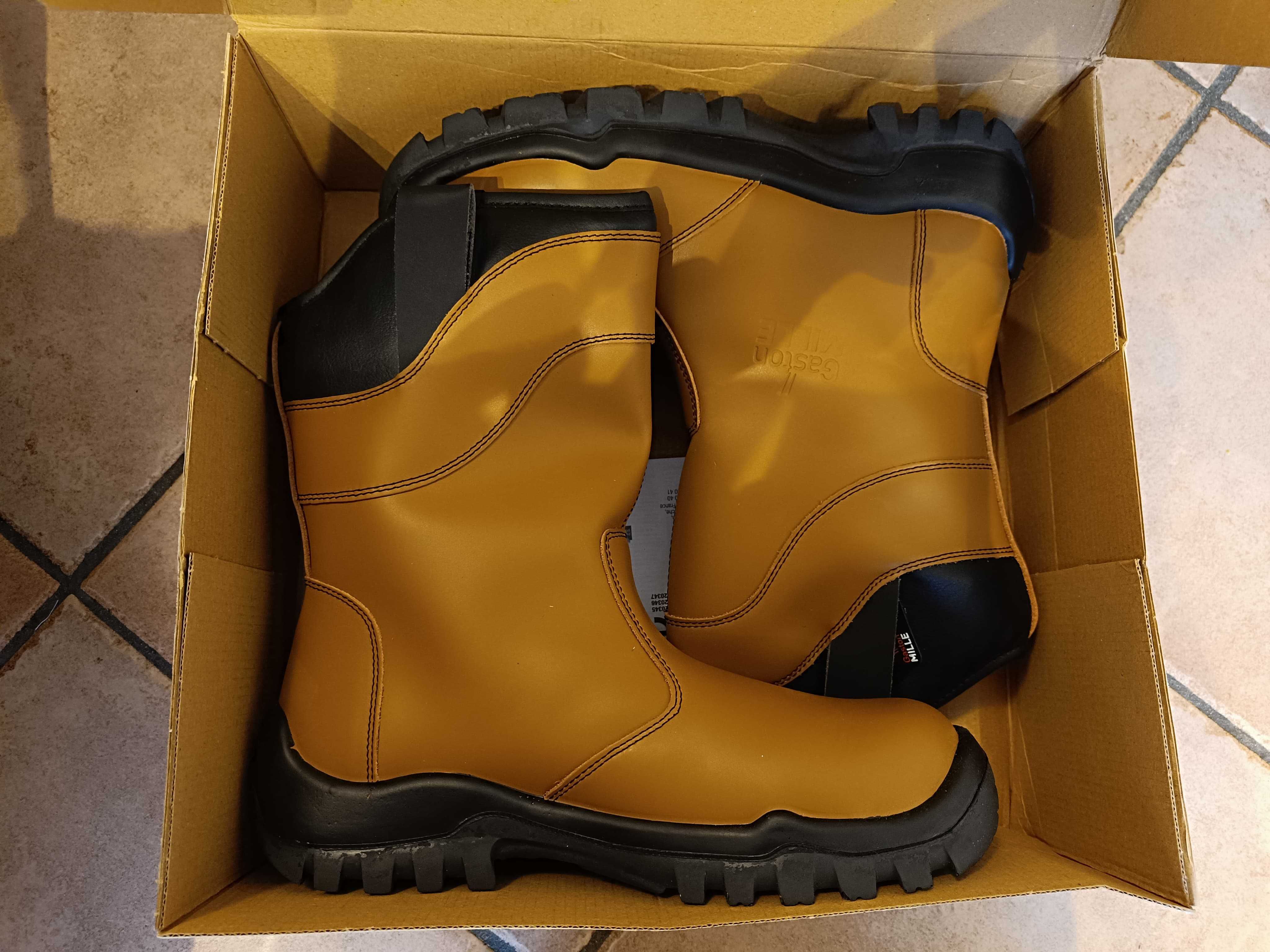 Cizme de santier / protectie S3 / Gaston MILLE
