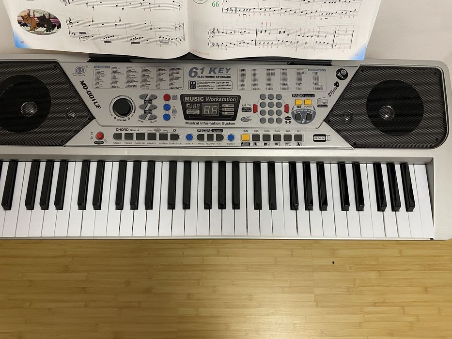 Orga electronica,MQ-001UF cu 61 clape,USB,FM radio