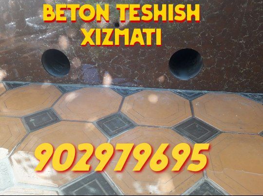 BETON TESHISH xizmati (Jizzax)