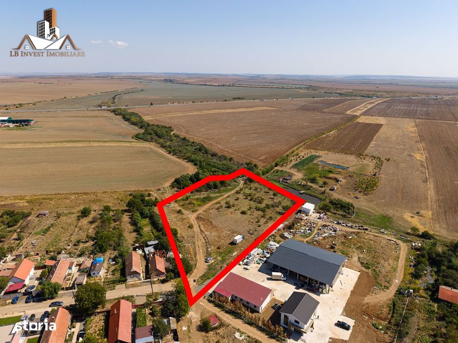 Teren accesibil Giarmata cu puz aprobat