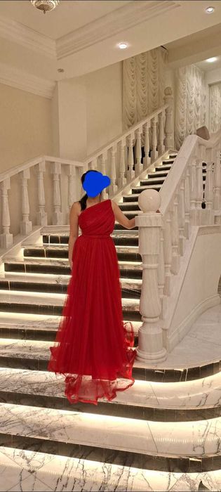 Rochie rosie Ana Radu