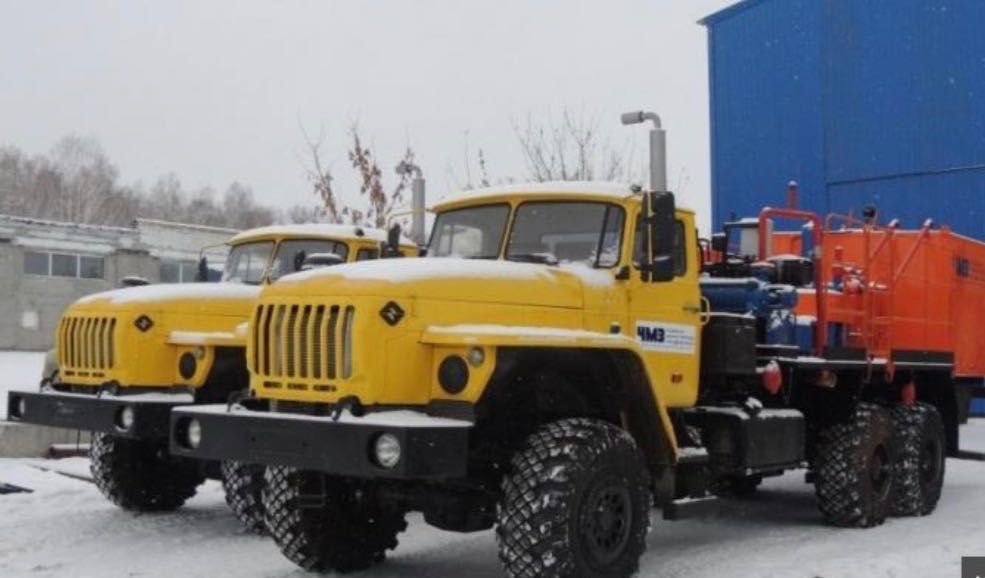 УНБ 125х32У на шасси УРАЛ 4320