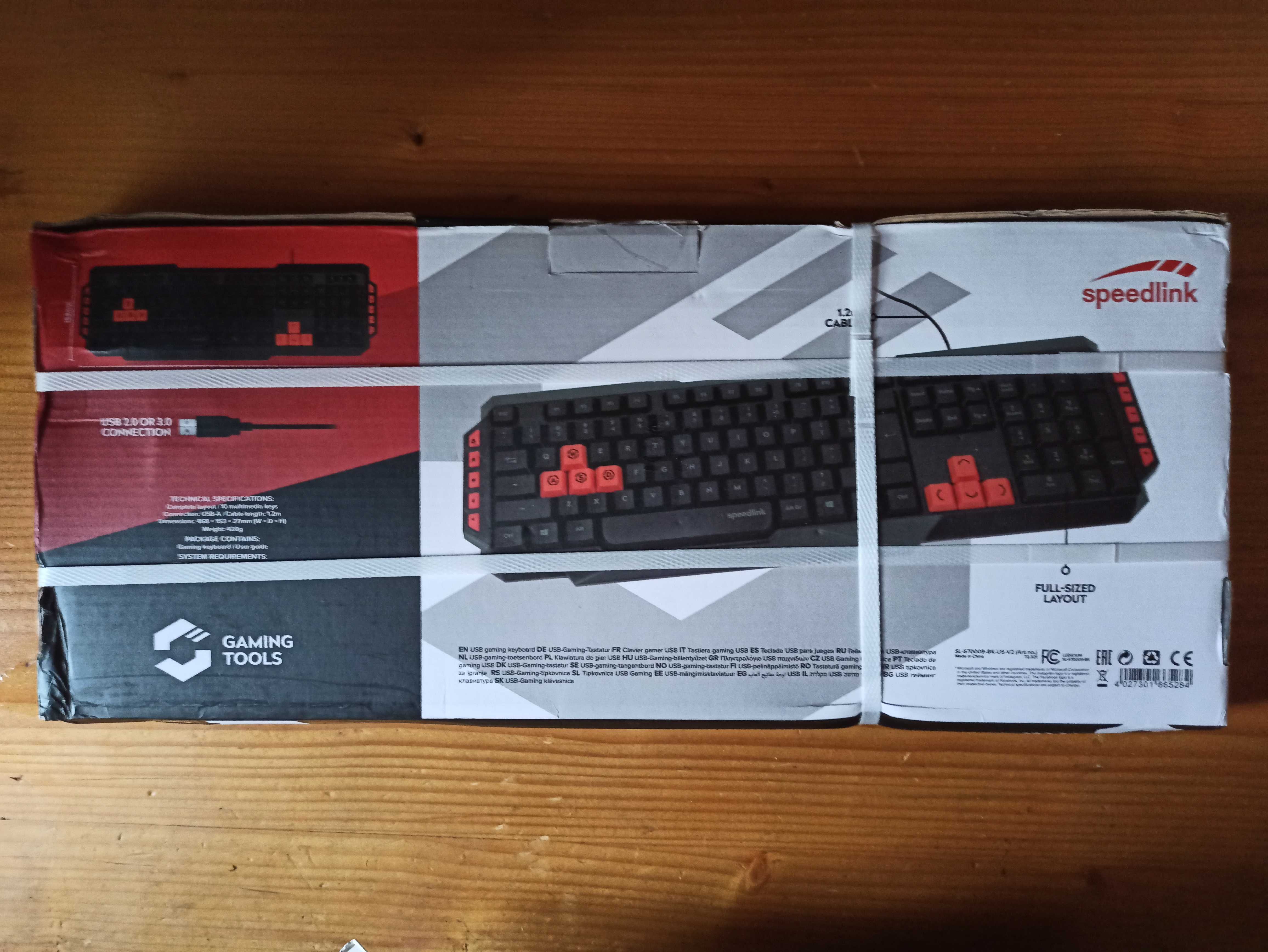 Tastatura gaming Speedlink Ludicium