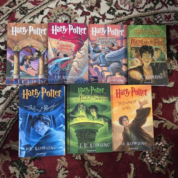 Harry Potter, editura Egmont, de J.K. Rowling