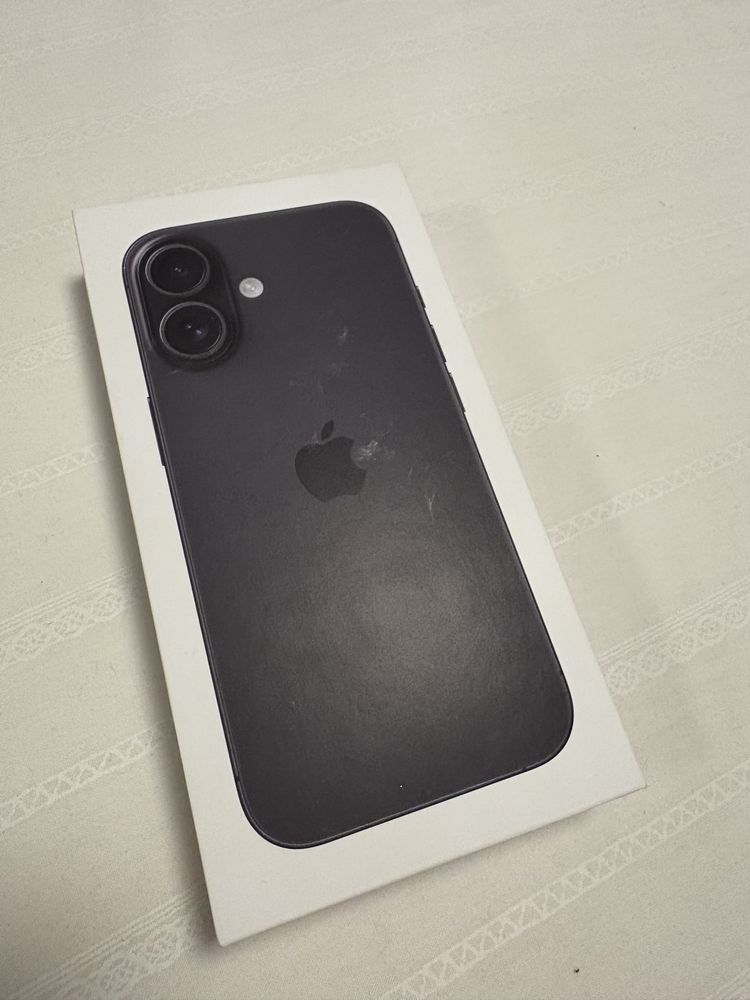 IPhone-16 black 128 GB apple-16,айфон-16